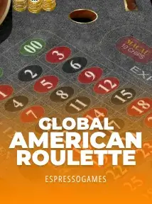 Global American Roulette at 7555 BDT COM